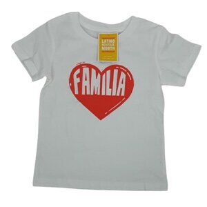 Well Worn Shirt Latino Heritage Familia Heart Graphic Tee Youth Girls
